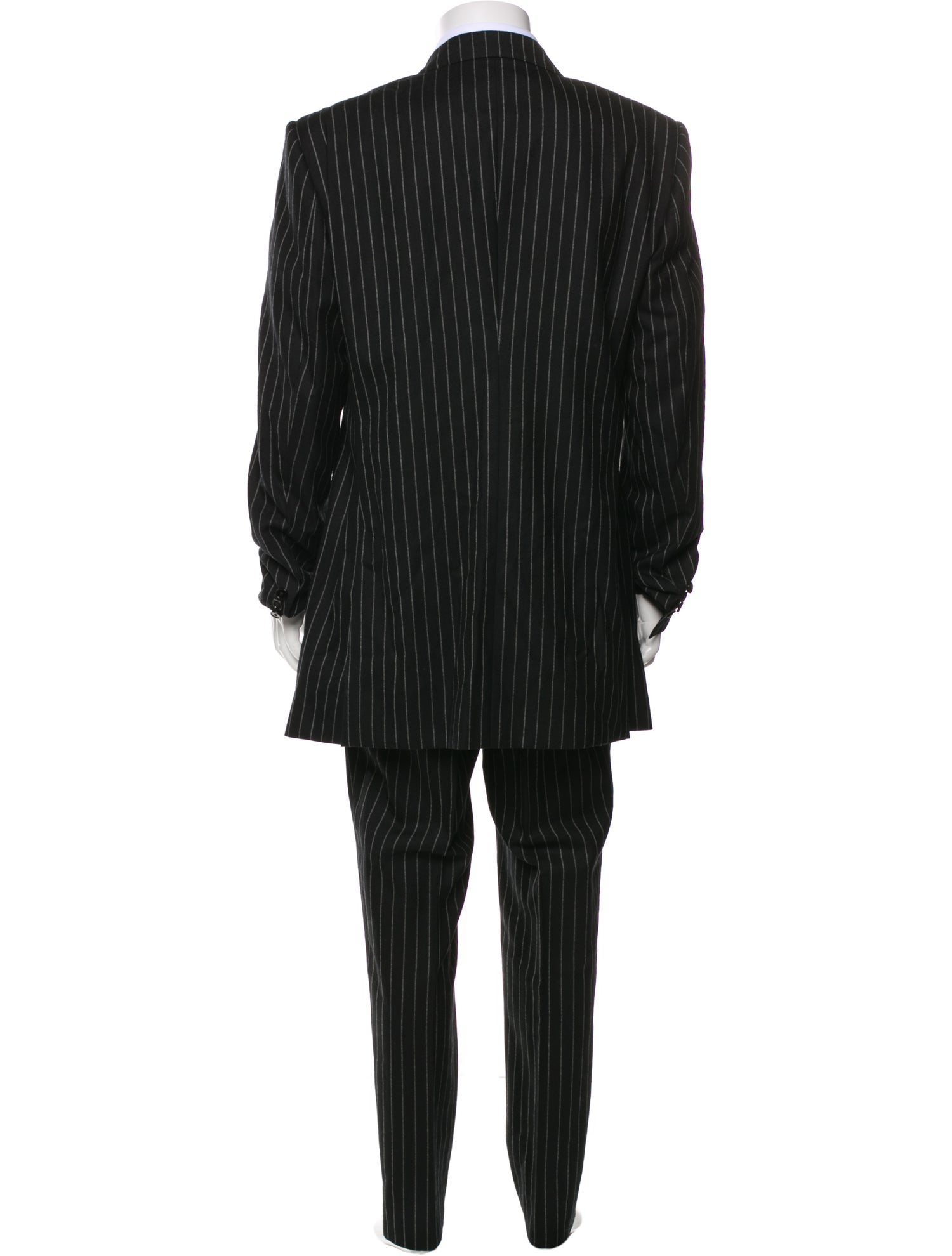 Dolce & Gabbana Wool Striped Two-Piece Suit